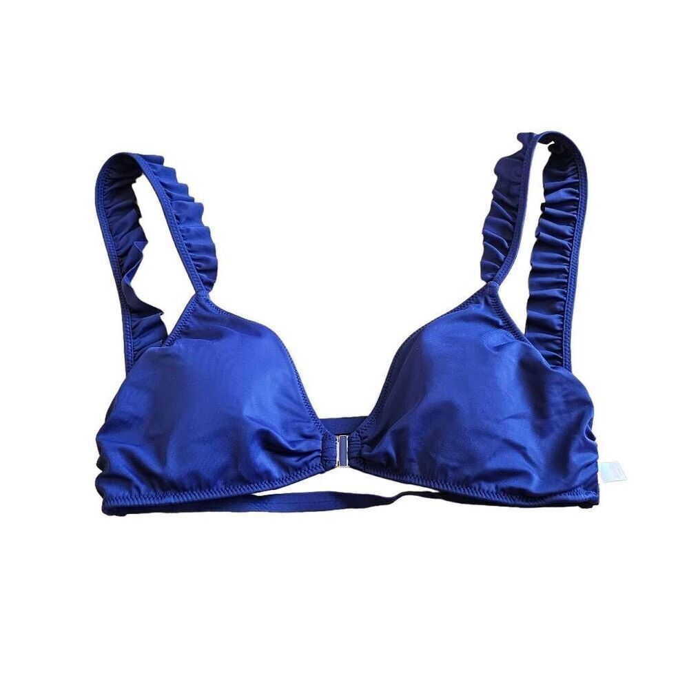 Victoria Secret womens Sz M purple bikini top